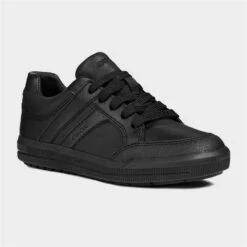 Geox J Arzach B. D Kids Black Shoe Sizes 38-41