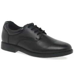 Hush Puppies Tim Boys Senior Oxford School Shoes