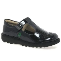 Kickers Kick T Girls Senior School Shoes