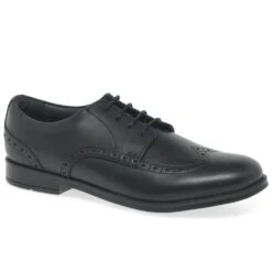 Brogue Senior Kids School Shoes