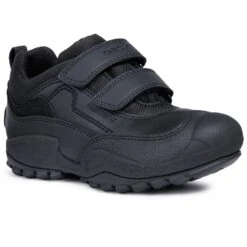 Geox New Savage Boys Junior School Shoes
