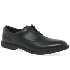 Clarks Scala Loop Senior Boys School Shoes