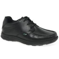 Kickers Reasan Lace Junior Boys School Shoes