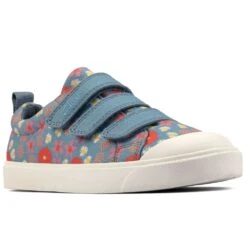 Clarks City Vibe Girls Canvas Shoes