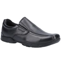 Hush Puppies Elijah Junior Boys School Shoes