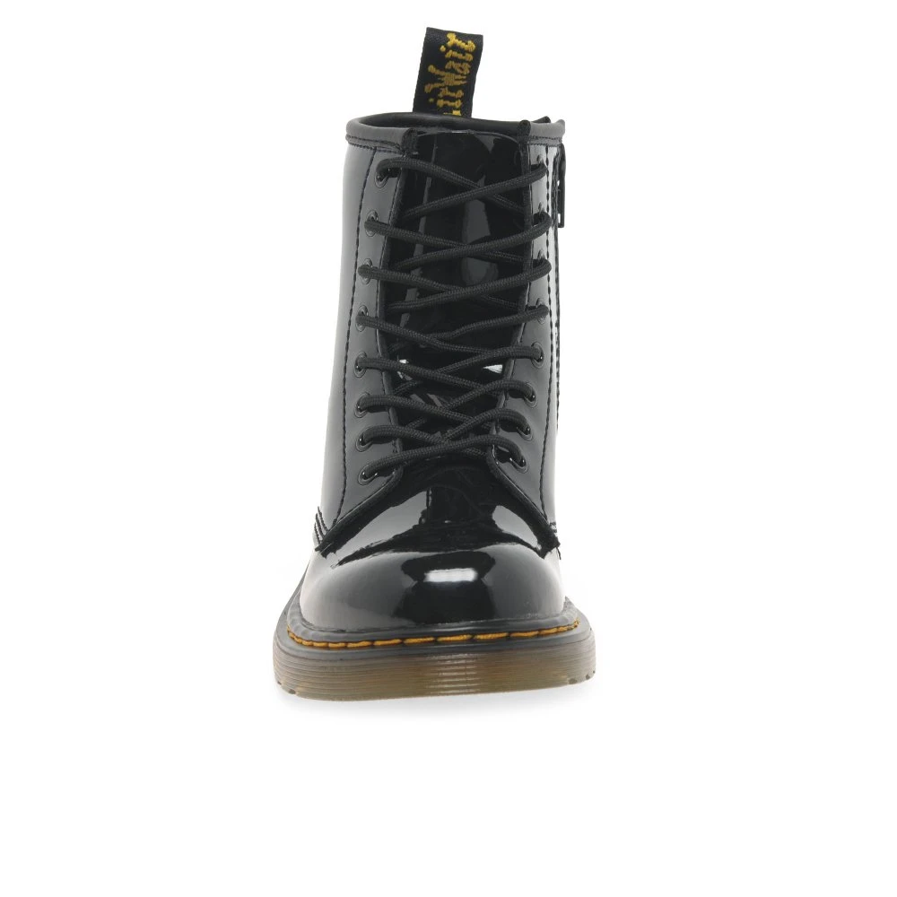 Dr. Martens Delaney Kids Black Patent Boots 7 Dr. Martens Delaney Kids Black Patent Boots - Image 5