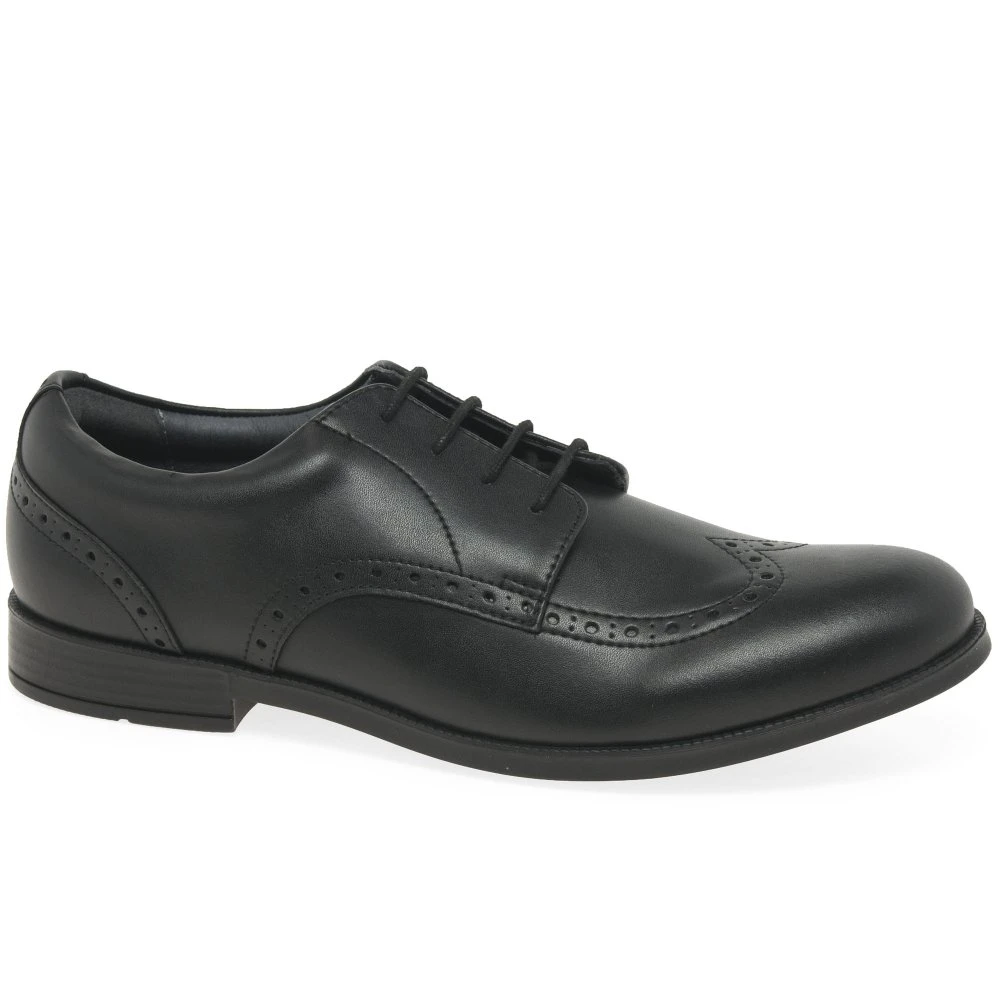 Brogue Pri Girls Senior Vegan School Shoes 3 Brogue Pri Girls Senior Vegan School Shoes