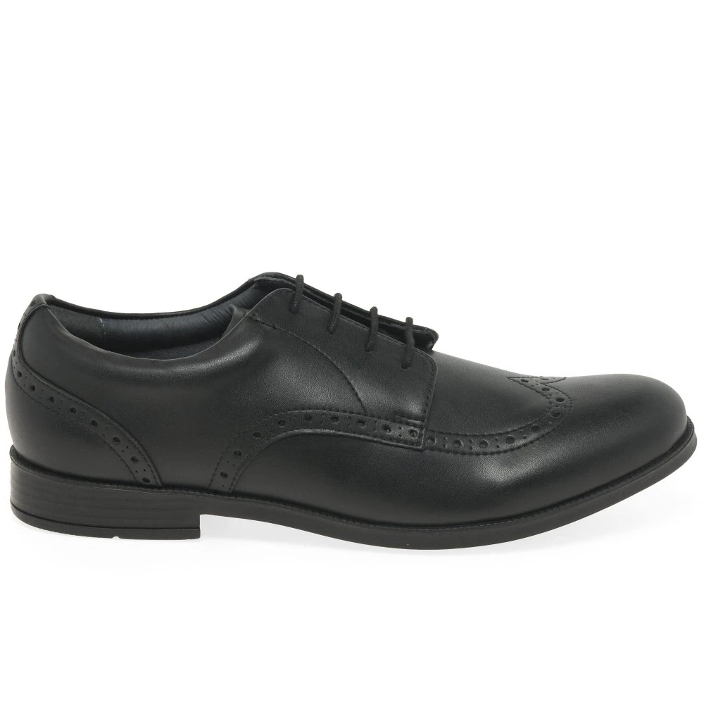 Brogue Pri Girls Senior Vegan School Shoes 4 Brogue Pri Girls Senior Vegan School Shoes - Image 2