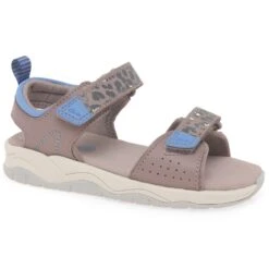 Clarks Clowder Print K Girls Sandals