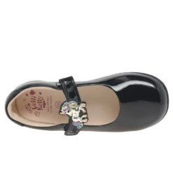 Bella Unicorn Dolly Wide Fit Girls School Shoes -Children's Shoe Store 1658909806 05477300
