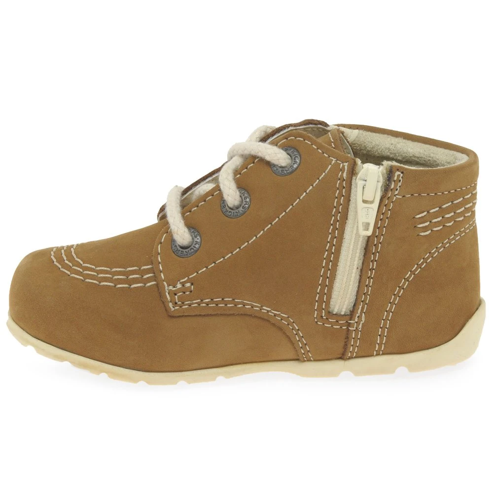 Kickers Baby Hi Zip Boys First Boots 6 Kickers Baby Hi Zip Boys First Boots - Image 4