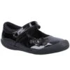 Hush Puppies Rosanna Junior Patent Girls School Shoes