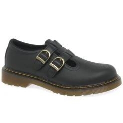 Dr. Martens 8065 Buckle Girls Senior School Shoes