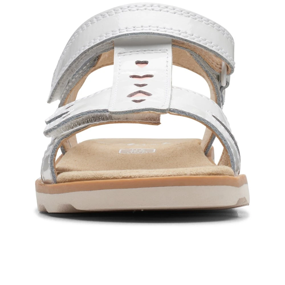 Clarks Crown Beat K Girls Infant Sandals 5 Clarks Crown Beat K Girls Infant Sandals - Image 3