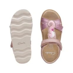 Clarks Crown Brill K Girls Infant Sandals -Children's Shoe Store 1678182440 41928500