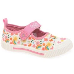Pod Halle Mary Jane Girls Infant Canvas Shoes