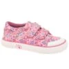 Loveheart Girls Infant Canvas Shoes