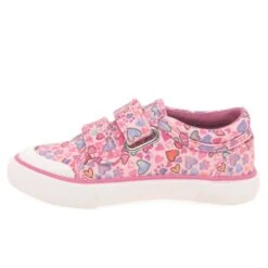 Loveheart Girls Infant Canvas Shoes -Children's Shoe Store 1680250545 80451200