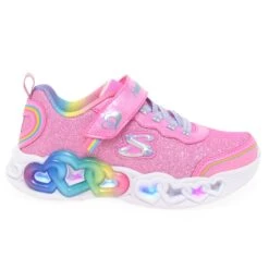 Skechers Infinite Hearts Lights Girls Youth Trainers -Children's Shoe Store 1681380118 15127700