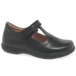 Geox Junior Naimara T-Bar Girls School Shoes