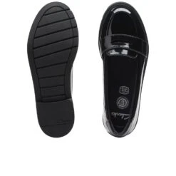 Clarks Scala Loafer K Girls School Shoes 15 Clarks Scala Loafer K Girls School Shoes -Children's Shoe Store 1688387536 33879200