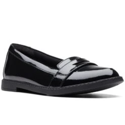 Clarks Scala Loafer Y Girls Senior School Shoes