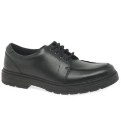 Clarks Loxham Pace Y Boys Senior School Shoes