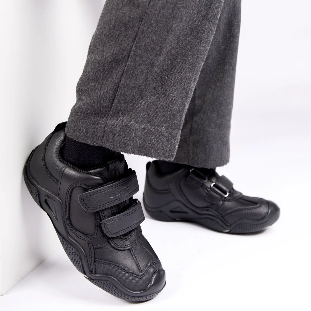 Geox Junior Wade Boys Rip Tape School Shoes 9 Geox Junior Wade Boys Rip Tape School Shoes - Image 7