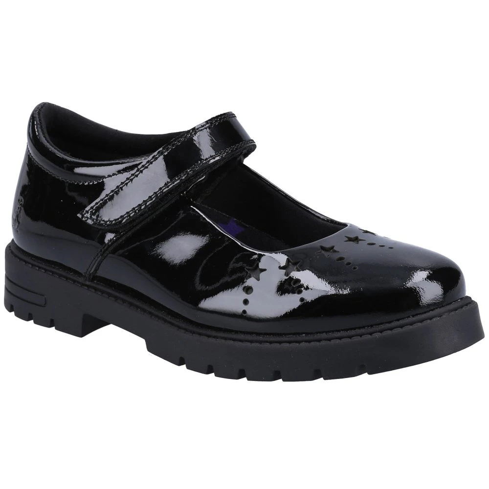 Hush Puppies Sabrina Patent Girls Mary Jane School Shoes 3 Hush Puppies Sabrina Patent Girls Mary Jane School Shoes
