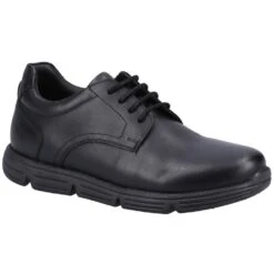 Hush Puppies Adrian Boys School Shoes