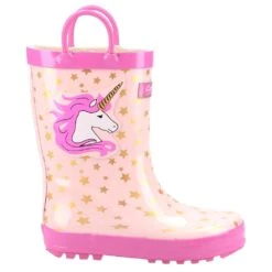 Cotswold Puddle Girls Wellington Boots -Children's Shoe Store 1693313736 72620100