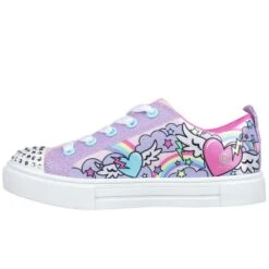 Skechers Twinkle Sparks Flying Hearts Girls Trainers -Children's Shoe Store 1694074348 82486600