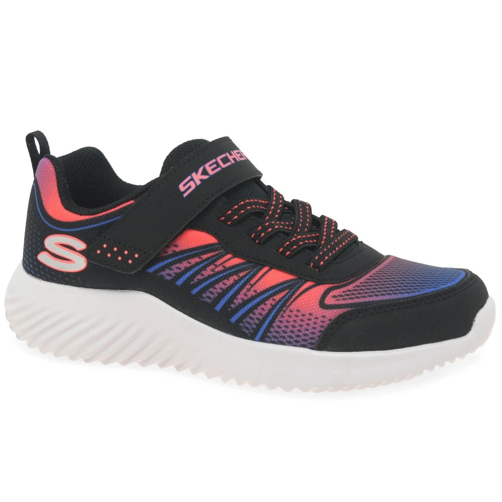 Skechers Bounder Groovy Moves Girls Sports Trainers 3 Skechers Bounder Groovy Moves Girls Sports Trainers