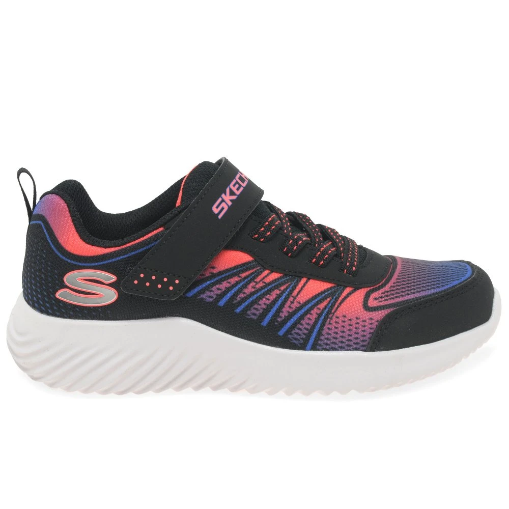 Skechers Bounder Groovy Moves Girls Sports Trainers 4 Skechers Bounder Groovy Moves Girls Sports Trainers - Image 2