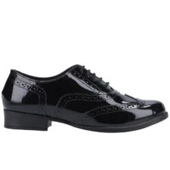 Hush Puppies Kada Patent Junior Girls School Shoes -Children's Shoe Store 1695637744 01304100