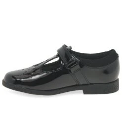 Clarks Lock Shine K Girls School Shoes -Children's Shoe Store 1703084808 54181600