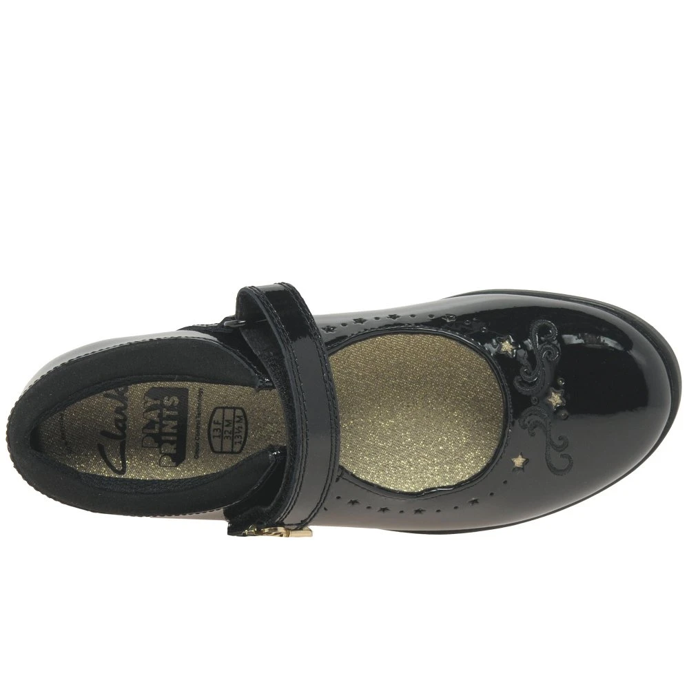 Clarks Lock Magic K Girls School Shoes 8 Clarks Lock Magic K Girls School Shoes - Image 6