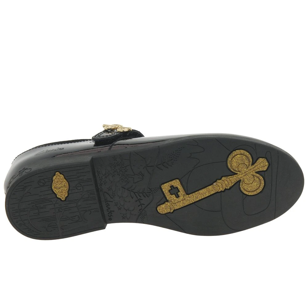 Clarks Lock Magic K Girls School Shoes 9 Clarks Lock Magic K Girls School Shoes - Image 7