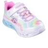 Skechers Flutter Heart Lights Groovy Swirl Girls Trainers -Children's Shoe Store 1707914994 16424500