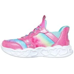 Skechers Slip Ins: Infinite Heart Lights Girls Trainers -Children's Shoe Store 1707915160 57873400