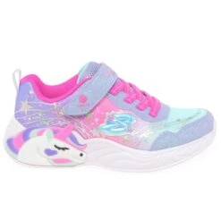 Skechers Unicorn Dreams Lights Girls Trainers -Children's Shoe Store 1708590451 69375400