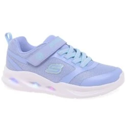 Skechers Sola Glow Lights Girls Infant Trainers -Children's Shoe Store 1708600927 22068700