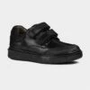 Geox J Riddock Kids Black Leather Shoe Sizes 32-39 -Children's Shoe Store 203016 3 L02.20230802000150