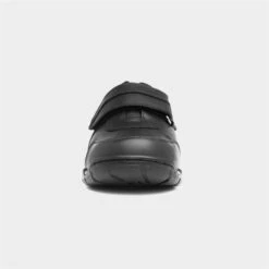 Hush Puppies Arlo Kids Black Shoe Sizes 3-6