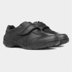 Hush Puppies Arlo Kids Black Shoe Sizes 3-6 -Children's Shoe Store 203042 2 L06.20230801000150