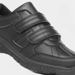 Trux Boys Easy Fasten School Shoe In Black -Children's Shoe Store 203048 2 L05.20220929000643