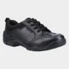 Hush Puppies Alvin Sr Boys Black Shoe Sizes 3-6 -Children's Shoe Store 203077 3 L02.20230111000618