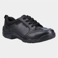 Hush Puppies Alvin Sr Boys Black Shoe Sizes 3-6