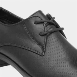 Beckett Ron Boys Formal Lace Up Shoe In Black -Children's Shoe Store 20330 2 L05.20230111000622