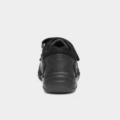 Hush Puppies Jezza Boys Black Leather Shoe -Children's Shoe Store 20333 2 L04.20230703000129